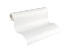 Überstreichbare Tapeten^PROFHOME 934651-GU Grafik Tapete Geometrisch Matt Weiß 0,53 m x 10,05 m 5,33 m2 Weiß