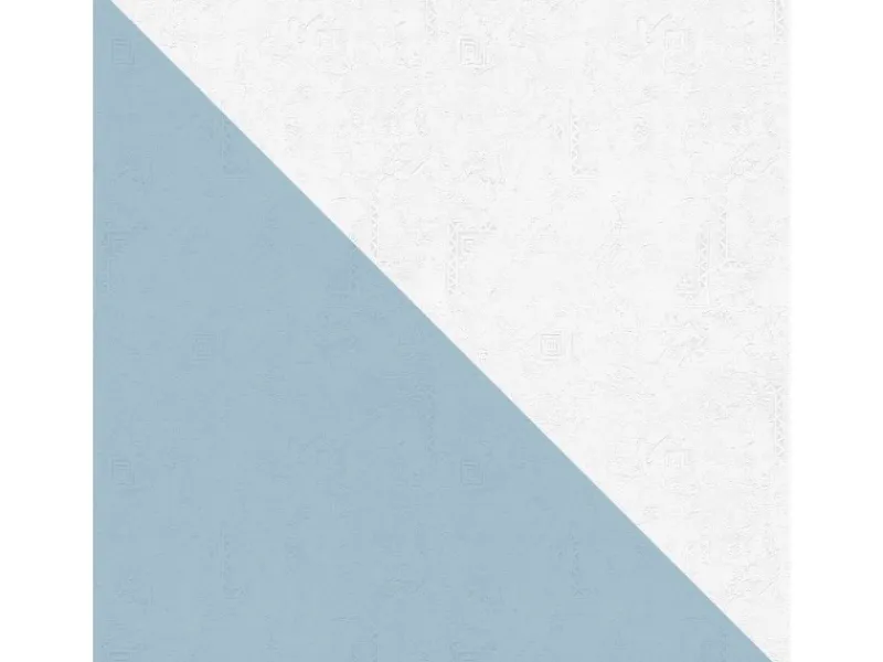 Überstreichbare Tapeten^PROFHOME 321916-GU Spachtel Putz Tapete Grafisch Matt Weiß 1,06 m x 25,00 m 26,50 m2 Weiß