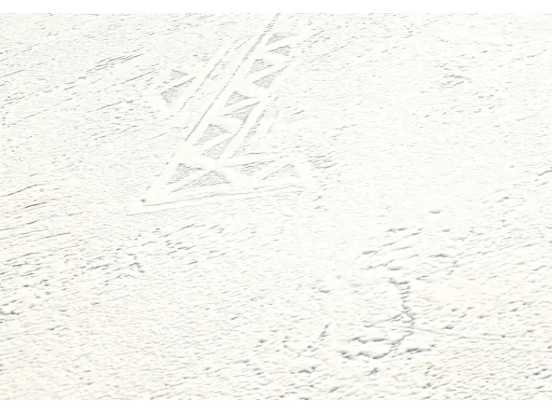 Überstreichbare Tapeten^PROFHOME 321916-GU Spachtel Putz Tapete Grafisch Matt Weiß 1,06 m x 25,00 m 26,50 m2 Weiß