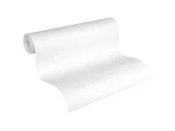 Überstreichbare Tapeten^PROFHOME 141118-GU Spachtel Putz Tapete Struktur Matt Weiß 0,53 m x 10,05 m 5,33 m2 Weiß