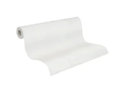 PROFHOME 573414-GU Spachtel Putz Tapete Struktur Matt Weiß 1,06 m x 25,00 m 26,50 m2 Weiß