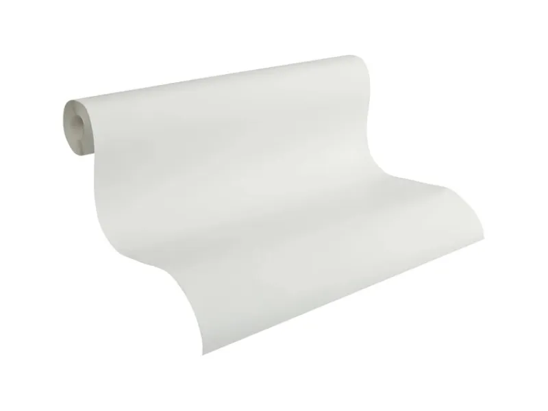 Überstreichbare Tapeten^PROFHOME 104113-GU Spachtel Putz Tapete Struktur Matt Weiß 0,53 m x 10,05 m 5,33 m2 Weiß