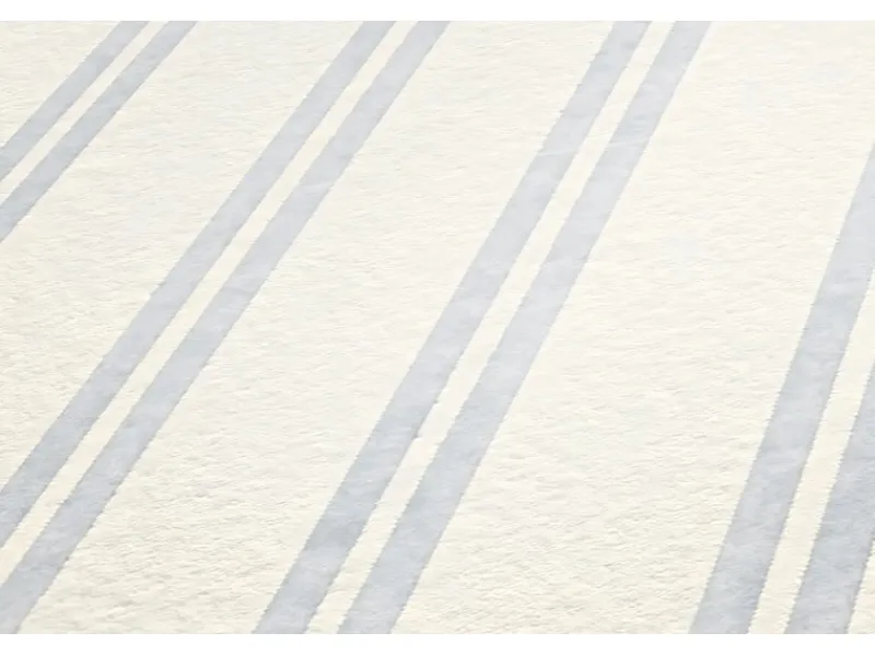 Überstreichbare Tapeten^PROFHOME 243515-GU Streifen Tapete Traditionell Matt Weiß 0,53 m x 10,05 m 5,33 m2 Weiß