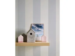 Überstreichbare Tapeten^PROFHOME 247612-GU Streifen Tapete Traditionell Matt Weiß 1,06 m x 25,00 m 26,50 m2 Weiß