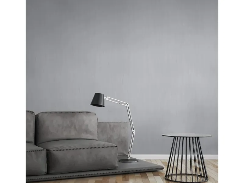 Überstreichbare Tapeten^PROFHOME 248619-GU Struktur Tapete Gestreiftes Muster Matt Weiß 1,06 m x 25,00 m 26,50 m2 Weiß