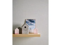 PROFHOME 145116-GU Textiloptik Tapete Struktur Matt Weiß 1,06 m x 25,00 m 26,50 m2 Weiß