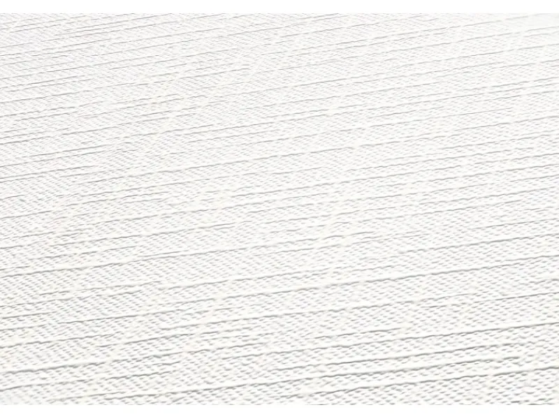 Überstreichbare Tapeten^PROFHOME 250612-GU Textiloptik Tapete Struktur Matt Weiß 1,06 m x 25,00 m 26,50 m2 Weiß