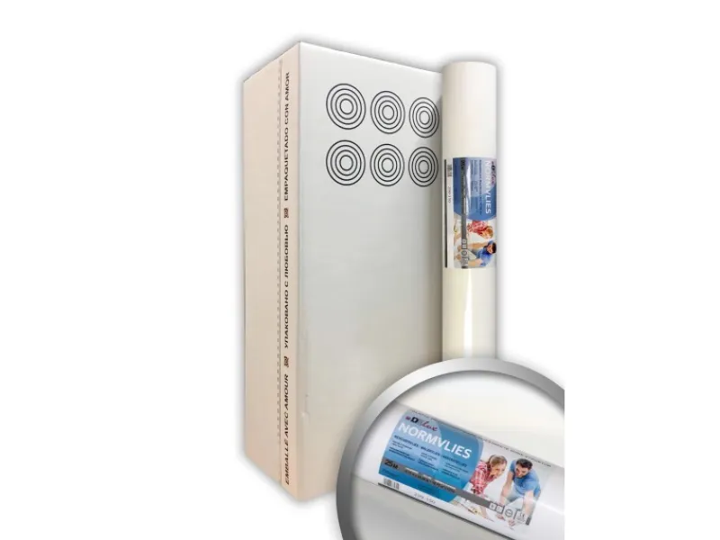 Überstreichbare Tapeten^PROFHOME NORMVLIES 150 g Renoviervlies glatte Vliestapete 1 Karton 6 Rollen Weiß 112,5 m2 25,05 m x 0,75 m 18,75 m2 Weiß