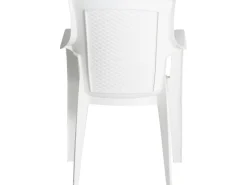 Progarden Stapelsessel Eden Weiß 62 cm x 60 cm x 89 cm