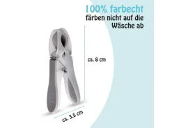 ProHome Bettwäsche^Wäscheklammern Anthrazit Rosa 20er Pack