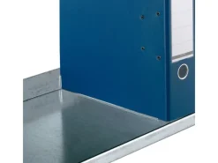 PROREGAL Büroregale^Aktenregal Stecksystem T-Profil Grundregal HxBxT 235 x 75 x 30 cm 7 Ebenen Fachlast 60 kg Einseitig Nutzbar