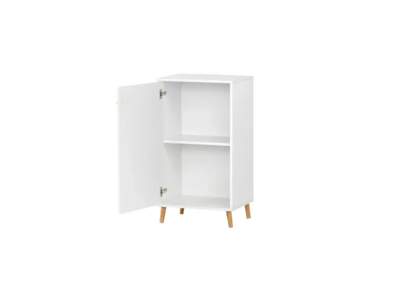 PROREGAL Büroregale^Aktenschrank Jaguar Small HxBxT 92,6 x 51 x 41 cm 2 Fächern & 1 Flügeltür