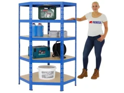 PROREGAL Eckregale^Eckregal Tiger HxBxT 180 x 90 x 45 cm Fachlast 175 kg