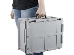 PROREGAL Aufbewahrung^Eurobox Nextgen Portable HxBxT 135x 30 x 40 cm 11 Liter Eurobehälter Transportbox Transportbehälter Stapelbehälter