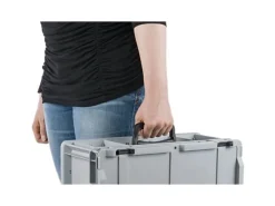 PROREGAL Eurobox Nextgen Portable HxBxT 235x 30 x 40 cm 20 Liter Eurobehälter Transportbox Transportbehälter Stapelbehälter