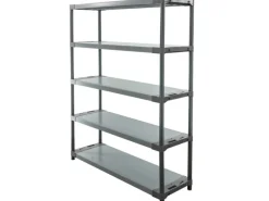 PROREGAL Kellerregale^Kunststoffregal Grey Bear Tall HxBxT 180 x 140 x 46 cm Fachlast 70 kg