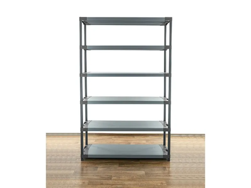 PROREGAL Kunststoffregale^Kunststoffregal Grey Bear Extra-Tall HxBxT 220 x 150 x 46 cm Fachlast 70 kg