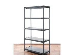 PROREGAL Kunststoffregale^Kunststoffregal Big Grey Bear Tall HxBxT 180 x 80 x 46 cm Fachlast 160 kg