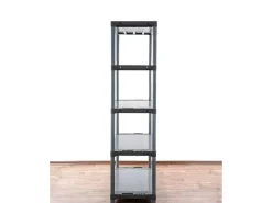 PROREGAL Kunststoffregal Grey Bear Tall HxBxT 180 x 80 x 46 cm Fachlast 120 kg