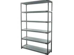 PROREGAL Kunststoffregale^Kunststoffregal Big Grey Bear Extra-Tall HxBxT 220 x 140 x 46 cm Fachlast 120 kg