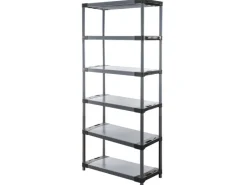 PROREGAL Kunststoffregale^Kunststoffregal Big Grey Bear Extra-Tall HxBxT 220 x 100 x 46 cm Fachlast 160 kg