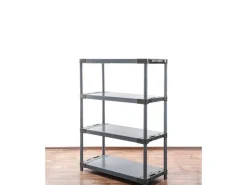 PROREGAL Kunststoffregale^Kunststoffregal Big Grey Bear Low HxBxT 138 x 90 x 46 cm Fachlast 160 kg