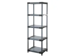 PROREGAL Kunststoffregale^Kunststoffregal Big Grey Bear Tall HxBxT 180 x 70 x 46 cm Fachlast 160 kg