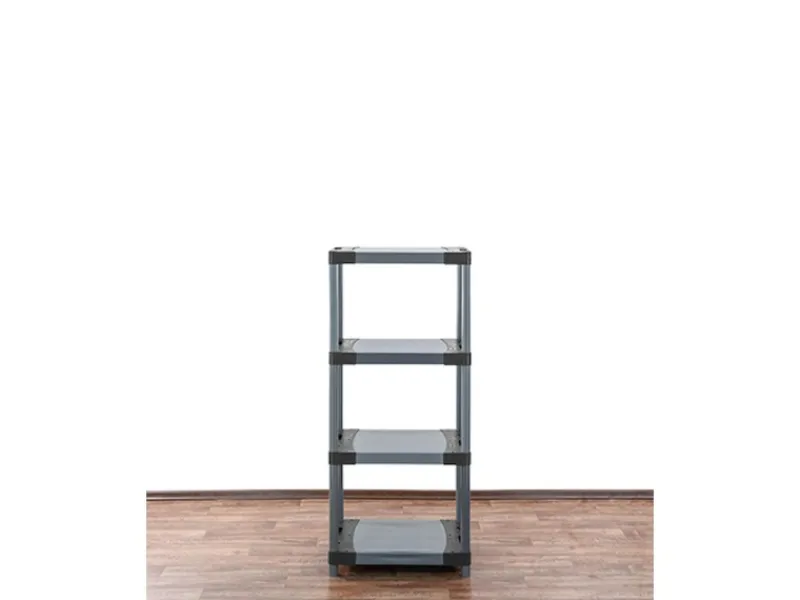 PROREGAL Kellerregale^Kunststoffregal Grey Bear Low HxBxT 138 x 60 x 46 cm Fachlast 120 kg