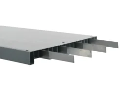 PROREGAL Kunststoffregale^Kunststoffregal Big Grey Bear Low HxBxT 138 x 130 x 46 cm Fachlast 120 kg Grau/Grün