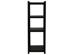 PROREGAL Mega Deal 5 x All Black Series Schwerlastregal Ragnar HxBxT 150 x 45 x 45 cm Fachlast 100 kg Matt Schwarz Kellerregal Steckregal Garagenregal