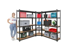 PROREGAL Mega Deal 1 x Eckregal & 2x Schwerlastregal Ragnar HxBxT 180 x 190 x 40 cm Fachlast 175 kg Kellerregal Steckregal Garagenregal