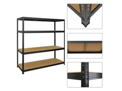 PROREGAL Mega Deal 3er-Set Schwerlastregal Giant Elephant 160x150x60cm mit 4 Ebenen Fachlast 200kg