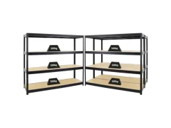 PROREGAL Mega Deal 3er-Sparset Profi-Schwerlastregal DINO HxBxT 180x180x60cm Fachlast 500kg