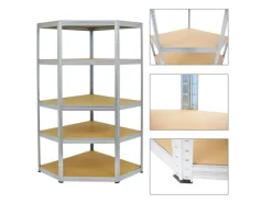 PROREGAL Mega Deal 1x Eckregal & 2x Schwerlastregal Big Elephant S Fachlast 250 kg