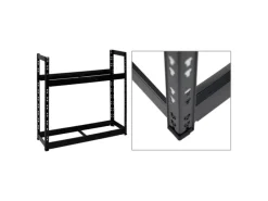 PROREGAL Regalsysteme^Mega Deal 3x Reifenregal Tiger HxBxT 100 x 110 x 35 cm bis zu 24 Reifen Schwarz