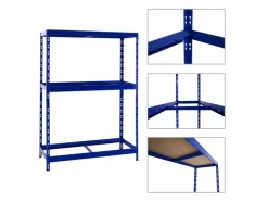 PROREGAL Mega Deal 3x Reifenregal Tiger mit Fachboden HxBxT 180 x 130 x 50 cm Bis Zu Insgesamt 36 Reifen