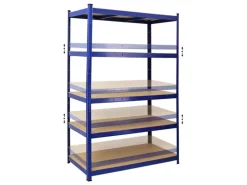 PROREGAL Schwerlastregal^Mega Deal 2x Schwerlastregal Taurus HxBxT 180 x 120 x 60 cm Fachlast 175 kg