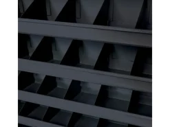 PROREGAL Weitere Regale^Schüttenregal Mit 48 Fächern Zur Wandbefestigung HxBxT 85x50x12,5cm Anthrazitgrau