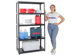 PROREGAL Schwerlastregal Steel Eagle HxBxT 180 x 100 x 40 cm Fachlast 130 kg