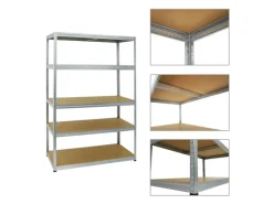 PROREGAL Schwerlastregal Big Elephant M HxBxT 180 x 120 x 60 cm Fachlast 250 kg