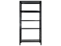 PROREGAL Regalsysteme^Schwerlastregal Ares HxBxT 180x90x40cm 5 Stahlplatten-Ebenen Fachlast 125 kg