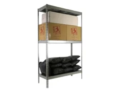 PROREGAL Schwerlastregal Big Metal Yeti Three HxBxT 200 x 180 x 45 cm Fachlast 400 kg Verzinkt