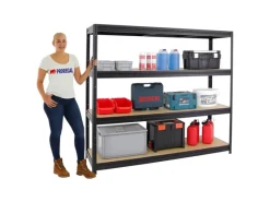 PROREGAL Kellerregale|Schwerlastregal^Schwerlastregal Dino HxBxT 180 x 200 x 60 cm Fachlast 500 kg