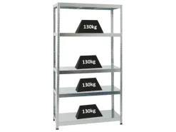 PROREGAL Schwerlastregal^Schwerlastregal Steel Eagle HxBxT 180 x 100 x 40 cm Fachlast 130 kg