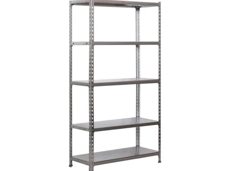 PROREGAL Schwerlastregal Big Metal Shark HxBxT 200 x 100 x 30 cm Fachlast 180 kg Verzinkt