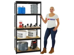 PROREGAL Schwerlastregal^Schwerlastregal Slim Elephant S HxBxT 180 x 90 x 45 cm 5 Ebenen Fachlast 350 kg