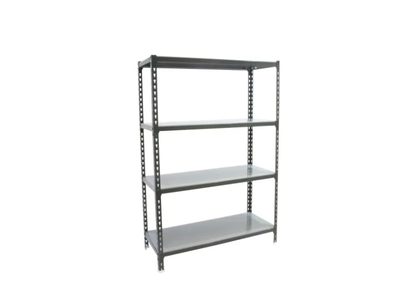 PROREGAL Schwerlastregal Mid Metal Shark HxBxT 150 x 80 x 50 cm Fachlast 180 kg Anthrazit-Verzinkt