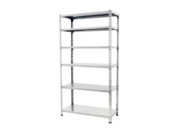 PROREGAL Schwerlastregal^Schwerlastregal Giant Metal Shark HxBxT 250 x 100 x 50 cm Fachlast 180 kg Verzinkt