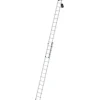 PROREGAL Sprossen-Schiebeleiter 2-Teilig Ohne Traverse 2 x 14 Sprossen