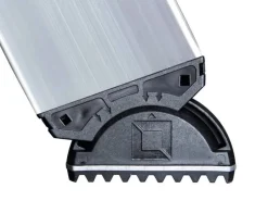 PROREGAL Klapptritte^Stufen-Stehleiter Beidseitig Begehbar mit Clip-Step Relax 2 x 3 Stufen